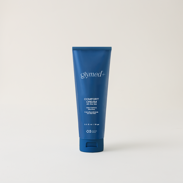 <p>This ultra-soothing cream calms irritated skin instantly with highly concentrated Aloe Vera. Perfect after waxing, extractions, exfoliation, sun exposure, or any skin treatment. A must-have for reducing redness and discomfort.<br><br><strong>Size: </strong><span style="color: rgb(29, 30, 30); font-size: 16px">2 oz | 59 ml</span></p>
