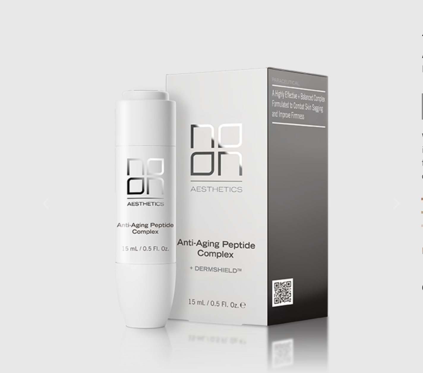 <p><span style="color: rgb(51, 51, 51); font-size: 15px">With a powerful blend of peptides, Lifting Peptide Complex produces a noticeable lift and improvement in skin firmness. 15 mL bottle.</span></p>
