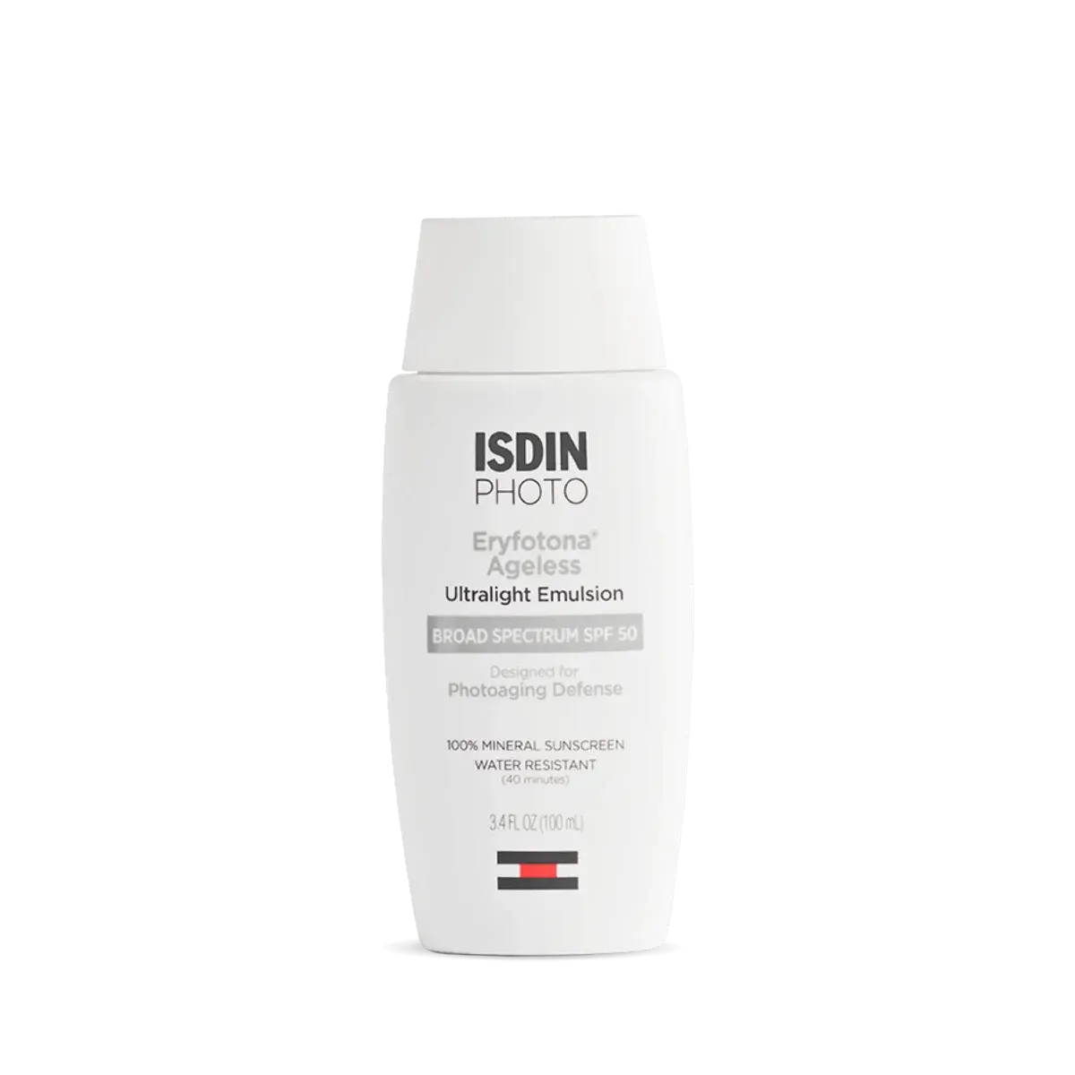 <p><strong><em>Tinted</em> This lightweight, tinted sunscreen absorbs quickly and is specially formulated to defend against visible signs of sun-related aging. With 100% mineral SPF 50 protection, it combines powerful antioxidants, peptides, and skin-repairing enzymes to help improve the look of fine lines, support skin recovery from sun exposure, and promote a more even, youthful complexion.</strong></p>