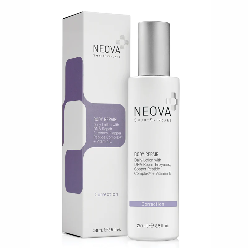 <p>This restorative body lotion supports overall skin health by encouraging natural repair processes and helping to reduce the appearance of sun-related aging. Enriched with protective antioxidants and skin-repairing enzymes, it’s suitable for all skin types—including sensitive skin. Apply generously each day to nourish and defend your skin, whether or not you’ve been in the sun.</p>