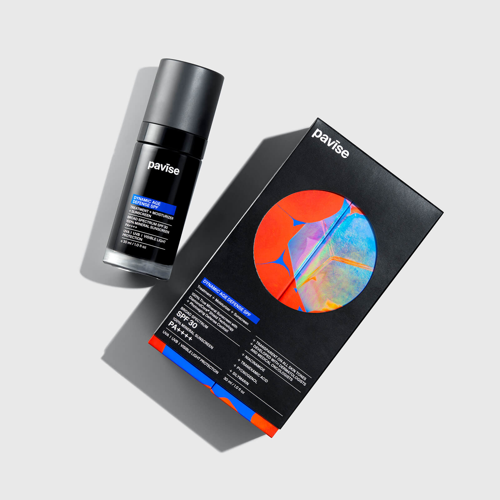 <p><span style="color: rgb(71, 71, 71); font-size: 14px">The most effective protection against UV-induced skin aging ever invented.</span></p><p><span style="color: rgb(71, 71, 71); font-size: 14px">Award-winning, total skin regeneration in one step. A foundational, protective and regenerative AM therapeutic that visibly reverses existing and prevents future skin aging.&nbsp;</span></p><p><span style="color: rgb(71, 71, 71); font-size: 14px">Powered by our proprietary DiamondCore® biotechnology, which:</span></p><p><span style="color: rgb(71, 71, 71); font-size: 14px">• Regenerates youthful skin by optimizing foundational skin health.</span></p><p><span style="color: rgb(71, 71, 71); font-size: 14px">• Reverses visible signs of aging like fine lines and wrinkles, skin laxity, redness, and dyspigmentation.</span></p><p><span style="color: rgb(71, 71, 71); font-size: 14px">• Defends against UV damage—the source of 90% of skin aging—with broad-spectrum PA++++ defense.</span></p>