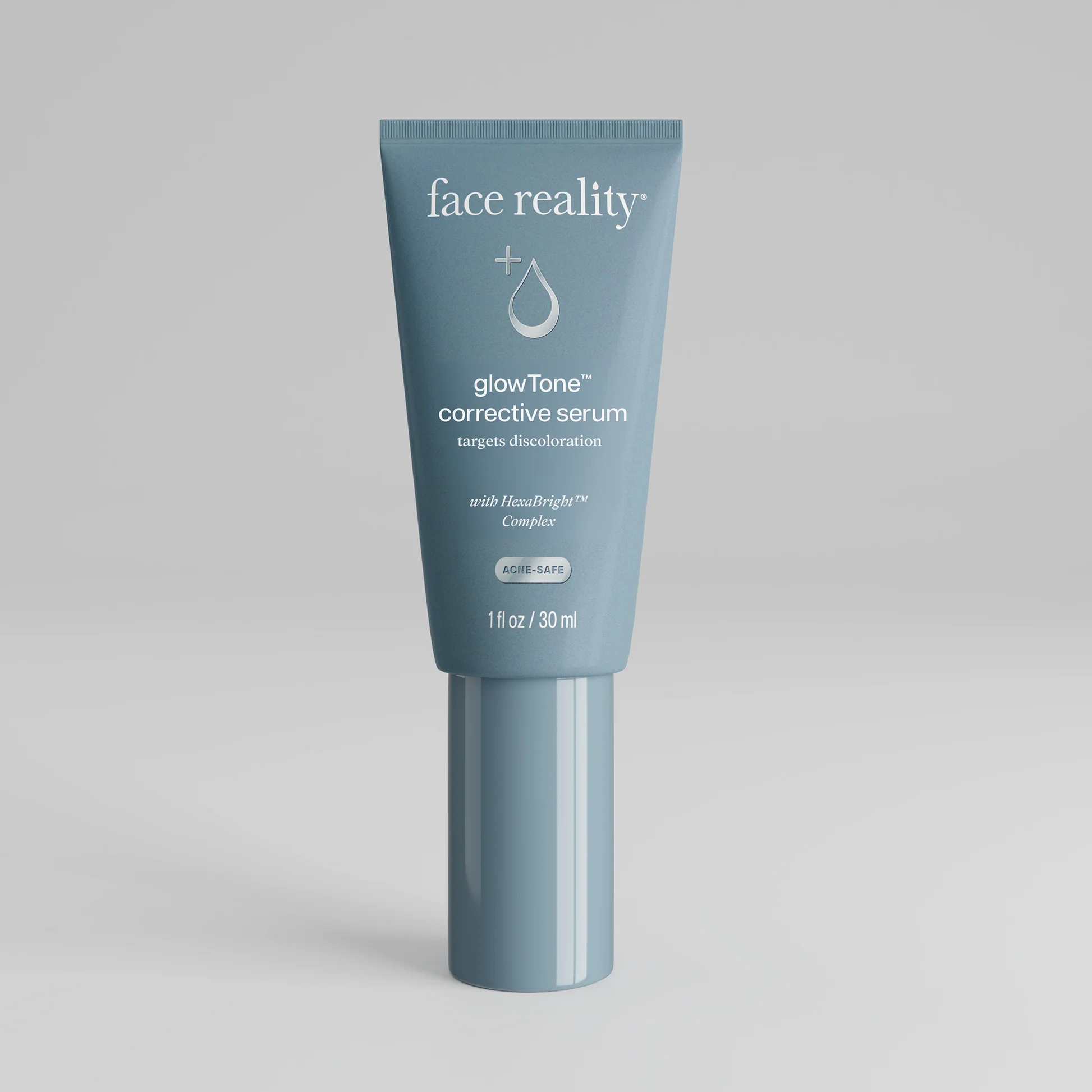 <p><span style="color: rgb(116, 119, 120); font-size: 16px">GlowTone™ Corrective Serum is your go-to brightening solution for reducing post-inflammatory hyperpigmentation (PIH) and other discoloration such as sun damage, dark spots, age spots, and uneven skin tone. Featuring the advanced, proprietary Hexa-Bright™ Complex, a powerful combination of actives, it provides visibly brightening results safely and effectively for all skin types and tones. And, as with all Face Reality products, glowTone™ Corrective Serum is acne-safe.</span></p>