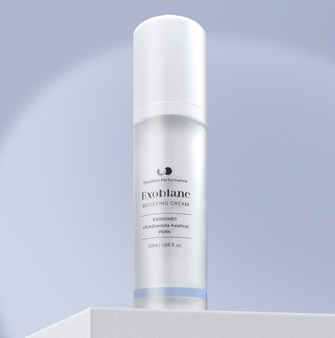 <p><span style="color: rgb(51, 51, 51); font-size: 16px">Exoblanc Boosting Cream brightens, repairs, and rejuvenates skin with intense moisture and nourishment. Formulated for all skin types, it absorbs quickly. Ideal for daily use and post-treatment care.</span></p>