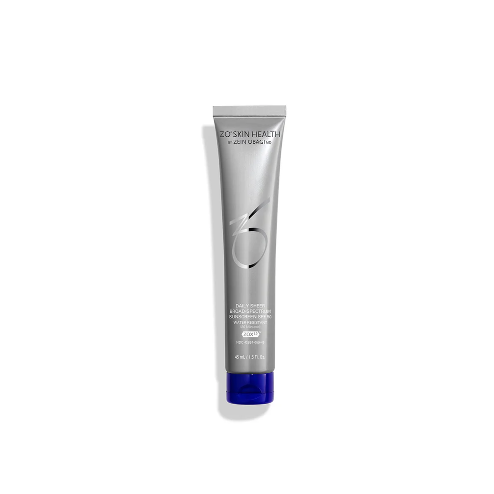 <p>Water and perspiration resistant, this non-greasy sunscreen, with ZOX12®&nbsp;complex dries quickly with a sheer finish to shield against UVA/UVB and IR-A rays, and HEV light. Protects while also hydrating.</p>