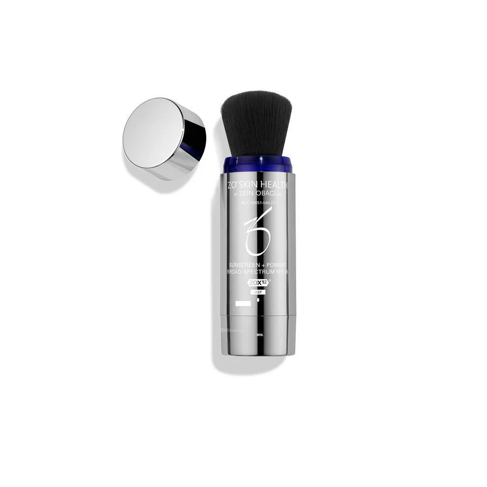 <p>Sunscreen + Powder SPF 45 is powered by Triple-Spectrum Protection®&nbsp;and exclusive ZO®&nbsp;antioxidant technology to deliver superior skin defense with a hint of advanced color pigments.</p><p>&nbsp;</p><p>Refills of powder available.</p>