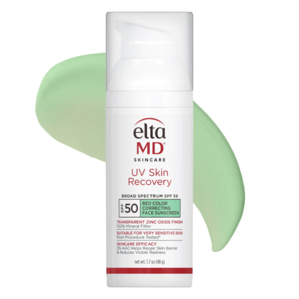 <p><span style="color: rgb(112, 115, 114); font-size: 16px">100% mineral sunscreen powered by patented 2% AA Complex Barrier Repair Technology to protect, recover, and strengthen even the most sensitive skin – like skin prone to rosacea. This lightweight, green-tinted formula instantly neutralizes redness with color-correcting technology while providing broad-spectrum protection with Zinc Oxide. Soothing Centella Asiatica and a nourishing Ceramide Blend work together to reinforce the skin barrier, minimizing future damage and sensitivity. Give your sensitive or post-procedure skin the superior protection it deserves while neutralizing any redness to reveal a healthy, more-even skin tone.</span></p>