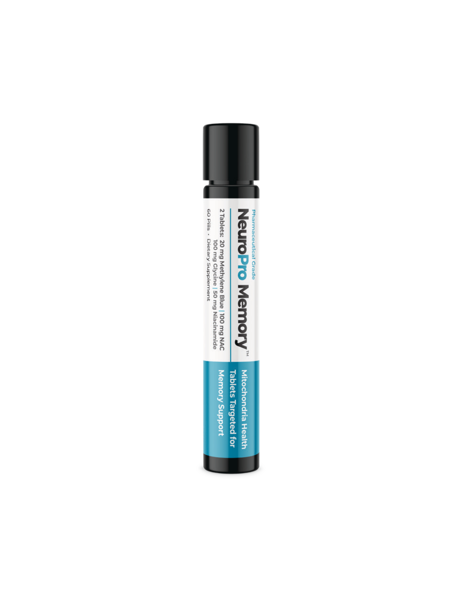 <p>NeuroPro Memory can help protect you and your loved one's memory. NeuroPro Memory is a patent pending combination of Pharmaceutical Grade Methylene Blue, NAC, Glycine and Niacinamide. This combination of targeted nutrition supports mitochondrial health and memory support.</p>