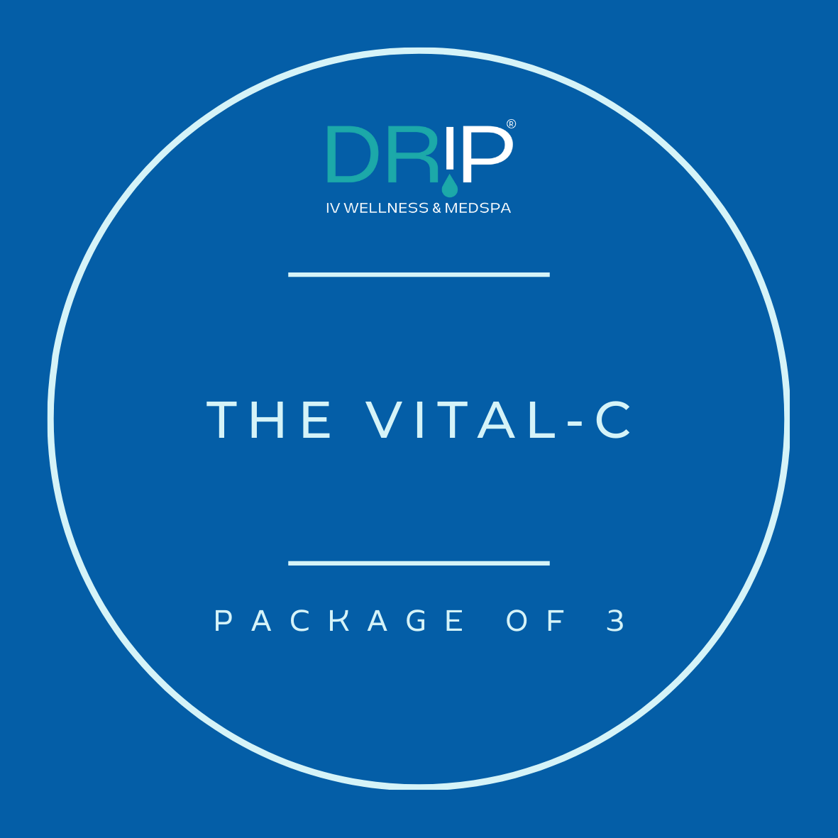 <p><span style="font-size: 10pt">3 High Dose Vitamin C Cancer Buster infusions.</span></p>