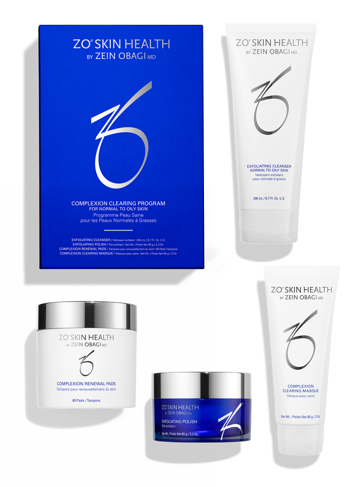 <p><span style="color: rgb(0, 0, 0)">A comprehensive program designed to minimize excess surface oil, unclog and cleanse pores and eliminate future breakouts.&nbsp;</span></p>